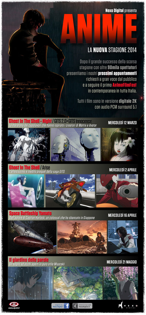 Ghost in the Shell Night – Inizia il Nexo Anime 2014