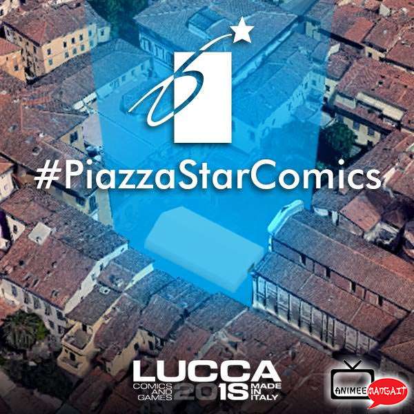 Piazza Star Comics al Lucca C&G 2018