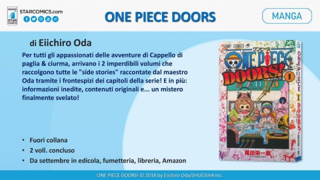 One Piece Doors - Annuncio Napoli Comicon 2019