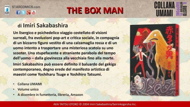 The Box Man - Annuncio Napoli Comicon 2019