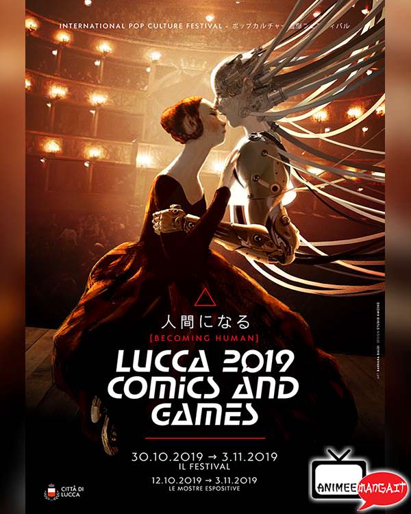 Rokuda Noboru a Lucca Comics & Games 2019
