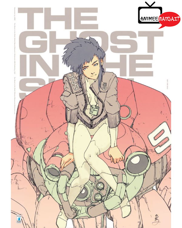 Poster realizzato da LRNZ per The Ghost in the Shell: Global Neural Network a Lucca C&G 2019