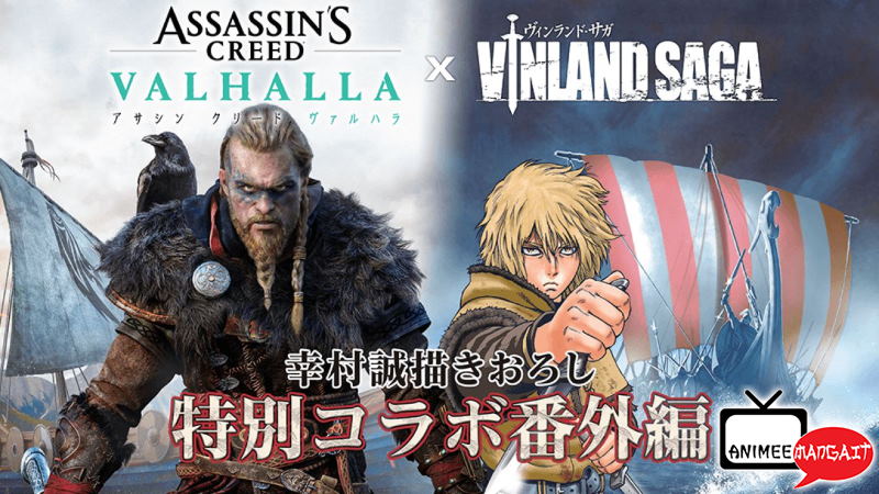 Vinland Saga e Assassins Creed Valhalla crossover