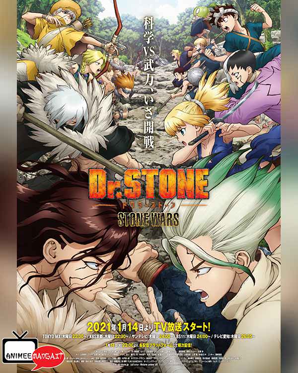 Sequel Anime per Dr. Stone!