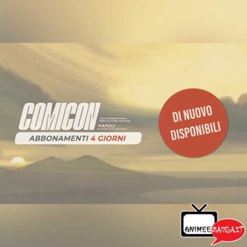Nuovi biglietti per il Napoli COMICON 2022!